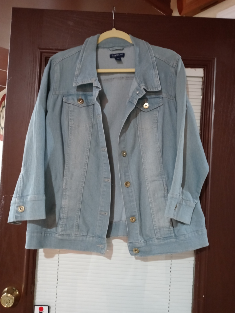 Bandolino Light Blue Denim Jacket for Women